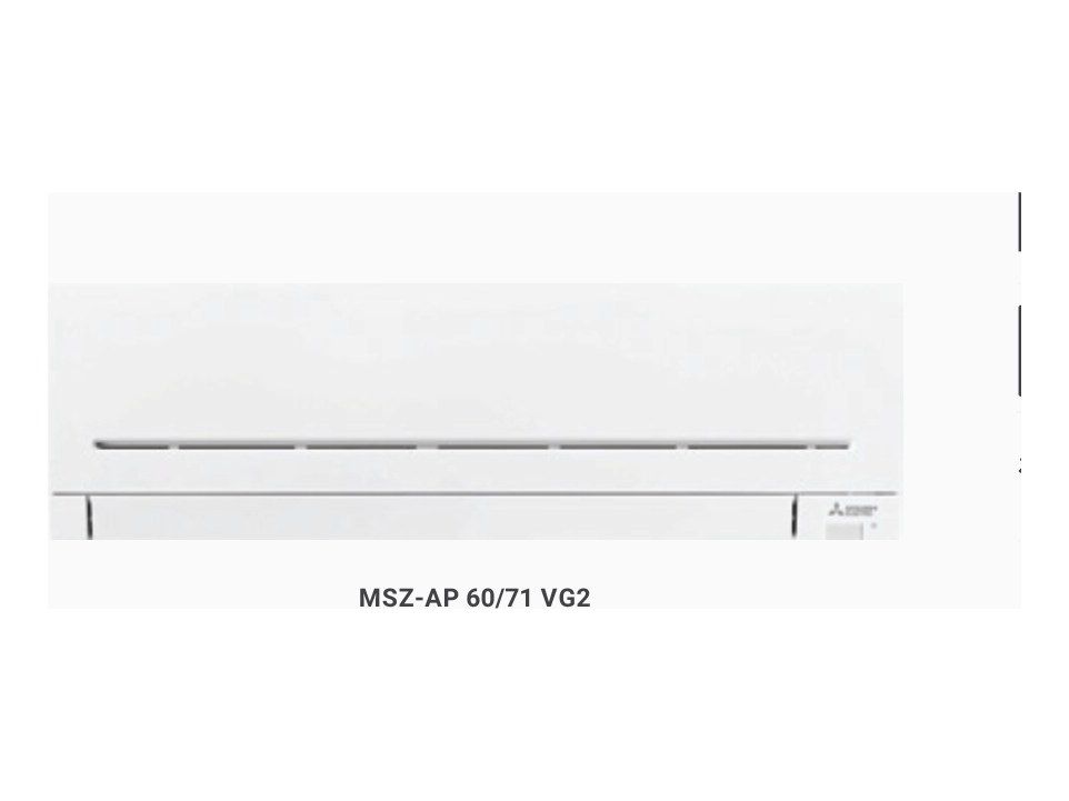 Mural Compact — grandes pièces MSZ-AP, Mitsubishi Electric